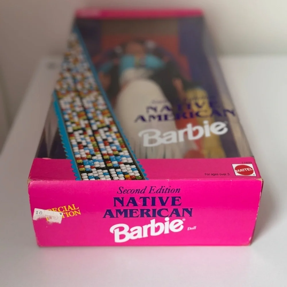 Vintage Barbie 1993 Dolls of the World Native American Second Edition NIB